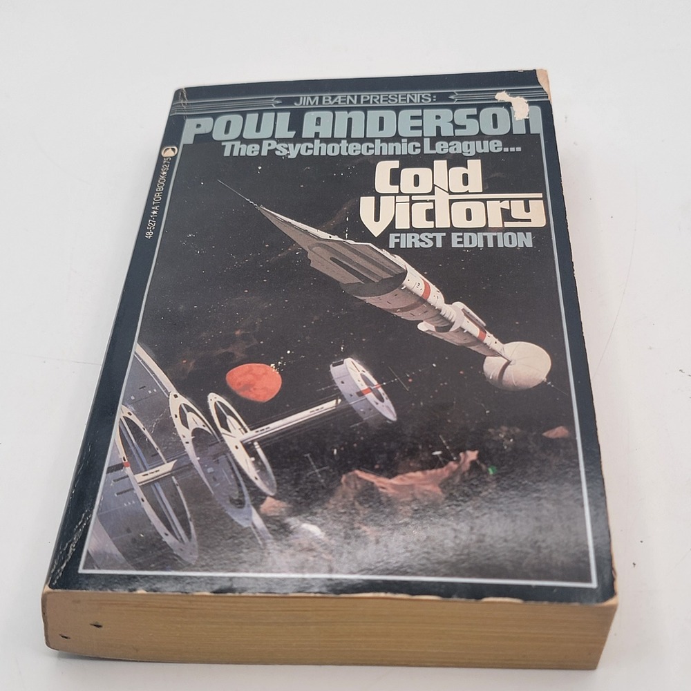Poul Anderson Cold Victory Paperback First Edition 1st Printing Sci-Fi Fair